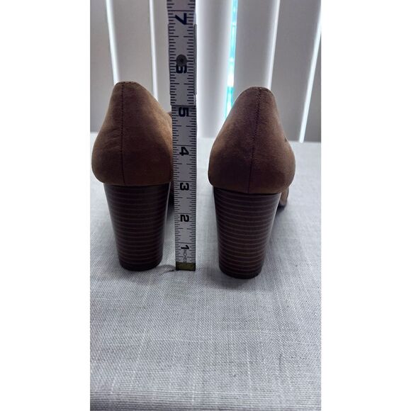 JONES Women's Signature Cypra Loafer Stacked Heel Sandals Brown Size 8.5M - Picture 10 of 13